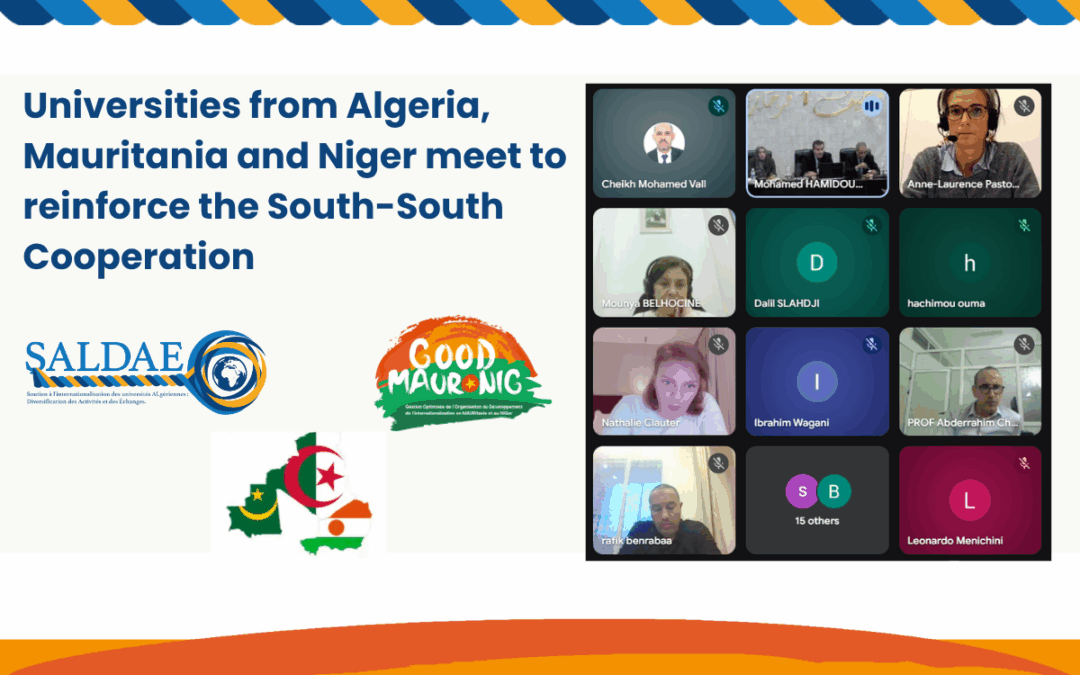 First joint online meeting between SALDAE and GOOD MAUR-NIG to strengthen South-South cooperation
